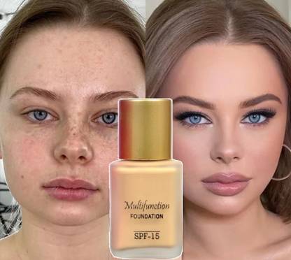 Sheny matte Finish Liquid Foundation, Full Coverage With SPF - 15 Foundation