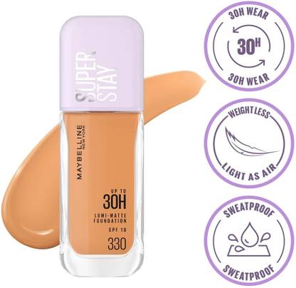 MAYBELLINE NEW YORK Super Stay Lumi Matte Foundation 30H Longwear Light As Air Foundation