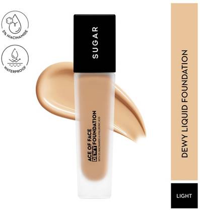 SUGAR POP Ace of Face Dewy Foundation 30ML 15 Cappuccino Foundation