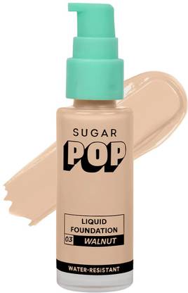SUGAR POP Liquid Foundtion 03 Walnut 30ml water resistant Foundation