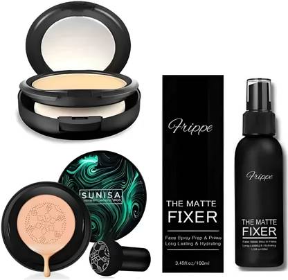 FRIPPE Compact Powder & Air Cushion Mushroom Foundation