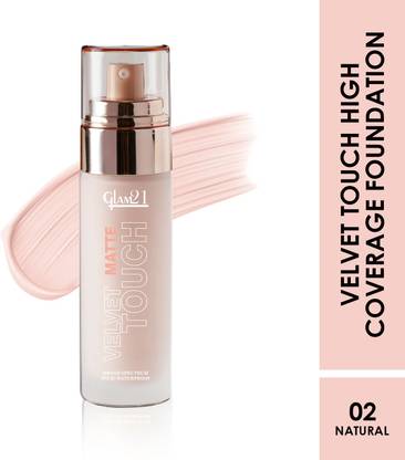 Glam21 Touch High Coverage Foundation SPF35 Longlasting Matte Finish, Waterproof Foundation