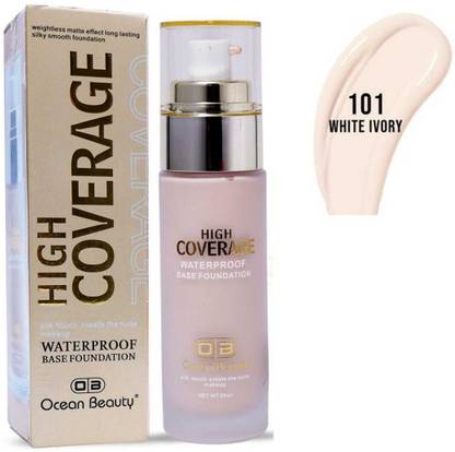 OB OCEAN BEAUTY Waterproof Coverage Matte Finish Hydrating Definition Dewy Mousse Base 24 Hours Foundation