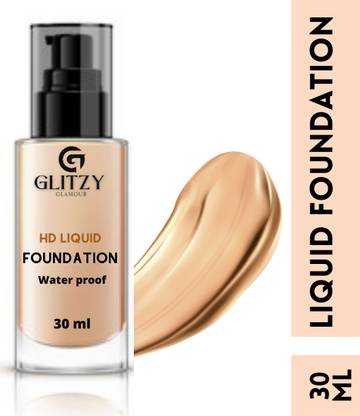 GLITZY GLAMOUR Vitamin C foundation long lasting whitening waterproof Foundation