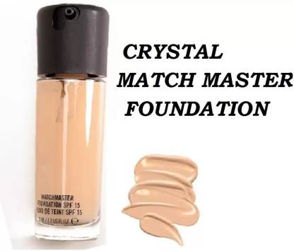Yuency LONG LASTING MAKE UP BEAUTY CRYSTAL MATCH MASTER FOUNDATION Foundation