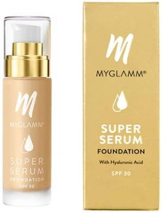 MyGlamm super Serum Foundation - 102N Lightful Liquid Foundation with SPF 30 Foundation