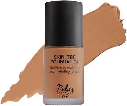 Ruby's Organics Liquid Foundation for Deep skin tone, Long Stay,Matte,D03 Foundation