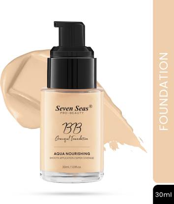 सेवन सीस BB Graceful Oil Free Foundation | Smooth Application and Full Coverage (SPF-15) Foundation