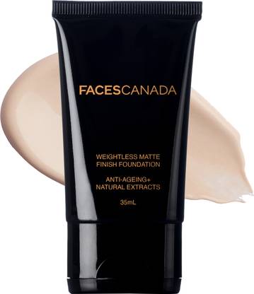 FACES CANADA Weightless Matte Finish Foundation Ivory 01 35ml Foundation
