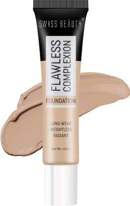 SWISS BEAUTY Flawless Complexion Foundation - (Natural Beige, 40ml) Foundation