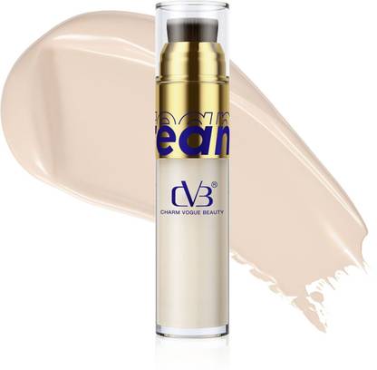 CVB LIQUID COVERAGE CREAMY FOUNDATION WHITE IVORY 01 Foundation