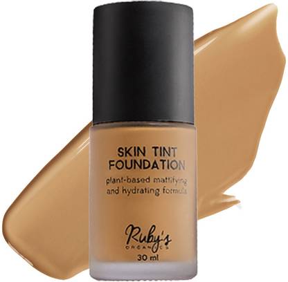 Ruby's Organics Liquid Foundation for medium to deep skin tone,Matte,M02.5, Foundation