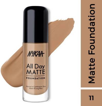 NYKAA All day matte foundation (Mocha 11) 30ml Foundation
