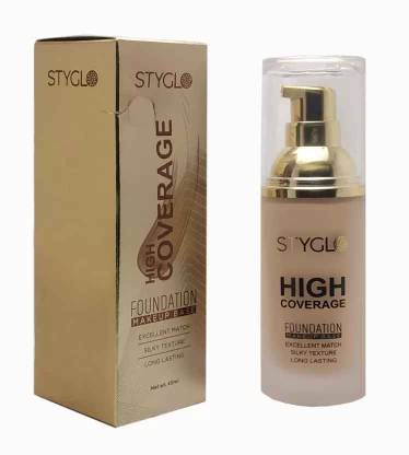 Styglo High Coverage Foundation Makeup Base Soft Ivory  Foundation