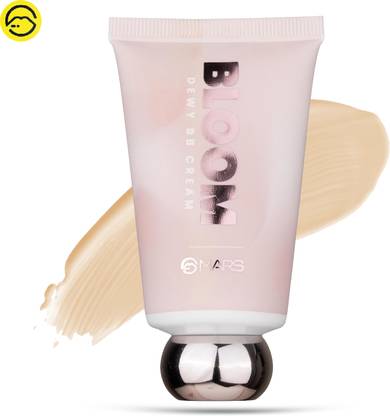 MARS Bloom Dewy BB Cream | Long Lasting , Easy To Blend & Dewy Finish Foundation