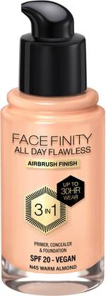 MAX FACTOR Facefinity All Day Flawless 3-in-1 Foundation - N42 Ivory Foundation