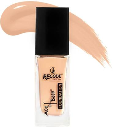 recode Foundation with Iightweight & Waterproof Formula, Matte Finish & High Coverage Foundation