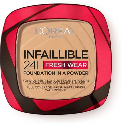 L'Oréal Paris Infallible 24H Fresh Wear Foundation in a Powder 200 Golden Sand, 9g Foundation