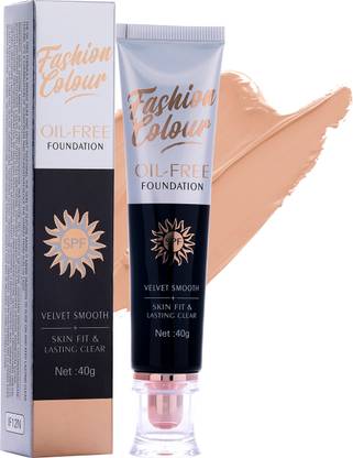 FASHION COLOUR OIL FREE SUNSCREEN FOUNDATION IF12 SHADE 01 Foundation