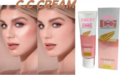 Sheny YOUNG FOREVER C.C CREAM FOUNDATION , DARK SPOTS NEW LOOK , (PACK OF -1 ) Foundation
