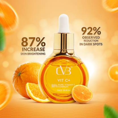 CVB CVBVit C+ 98% Pure Vitamin C Complex Face Serum C140A Primer  - 50 ml