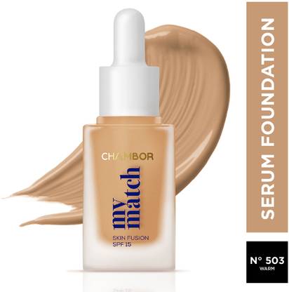 Chambor My Match SPF 15 Skin Fusion Serum Foundation in 20 shades- #503 Warm Foundation