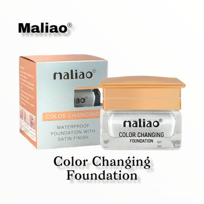 maliao Color Changing Waterproof Foundation With Satin Finish ** Foundation