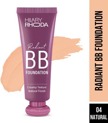Hilary Rhoda Radiant BB Foundation | Ultra-Creamy & Lightweight Formula | 9 to 5 Stay Foundation