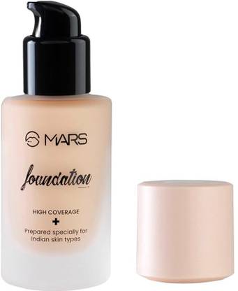 MARS Matte High Coverage Liquid Foundation, Blemish Free & Blendable Foundation