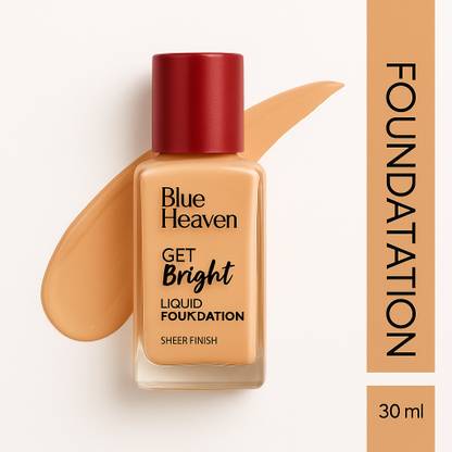BLUE HEAVEN get bright founation 30ml pack 1 lp Foundation