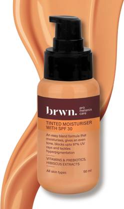 brwn. pro melanin care Tinted Moisturizer SPF 30 - Light Coverage  Foundation