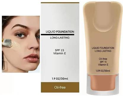 Facejewel Long Lasting Liquid Foundation Natural Shade Foundation