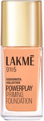 Lakmé 9to5 Powerplay Priming Foundation, Built in Primer, SPF 20 Foundation
