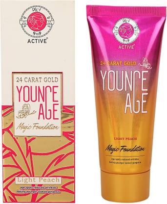 DILY 9 TO 9 ACTIVE 24 Carat Gold Young Age (60 ML) Magic Foundation