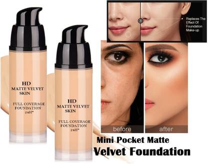 tanvi27 HD VELVET SKIN FULL COVERAGE 24H FOUNDATION Foundation