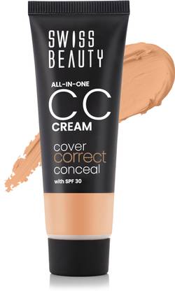 SWISS BEAUTY All-In-One Lightweight CC Cream Foundation
