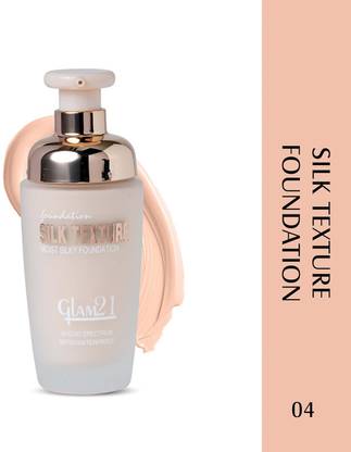 Glam21 Silk Texture Foundation Hydrating Oil-free Satin Formula for Long-lasting Makeup Foundation