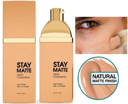 Yuency Stay Matte Foundation, Full Coverage  Foundation