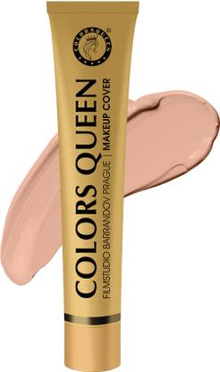COLORS QUEEN Film Studio Makeup Cover Foundation with SPF-30, Full Coverage & Waterproof Foundation