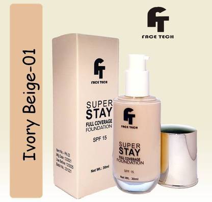 face tech Super Stay Full Coverage Foundation With SPF 15 Foundation
