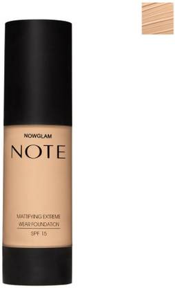 NOWGLAM Note Cosmetics Mattifying Extreme Wear Foundation Main Natural Beige Foundation