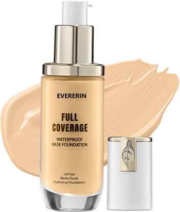 EVERERIN High Coverage Perfect Radiance Foundation for Flawless Finish Face Makeup Foundation
