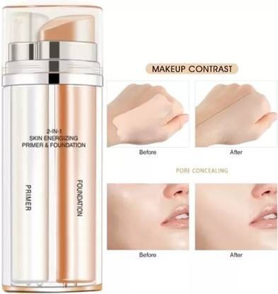 DARVING Makeup dual 2 In 1 Foundation and Primer Matte  Foundation