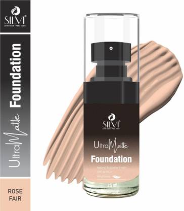 SILVI Exclusive Ultra Matte Finish Foundation Natural Looks WaterProof  Foundation