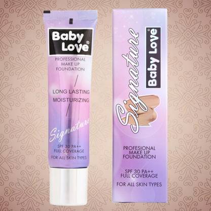Baby Love SPF 30 PA++ Full Coverage Signature Long-Stay Foundation For All Skin Types Foundation
