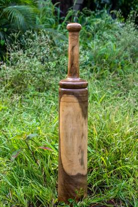 RS ENTERPRISE Ancient Traditional Design Wooden Club/Mugdar for Strength Training & Mobility Brown Indian Clubs