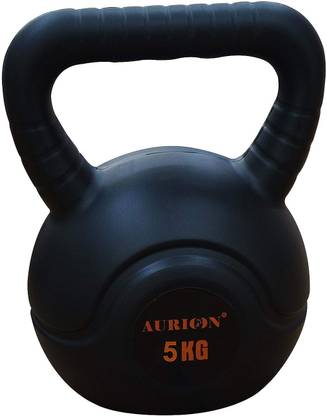 Aurion Kettlebells 5Kg Black Kettlebell, Weight Plate