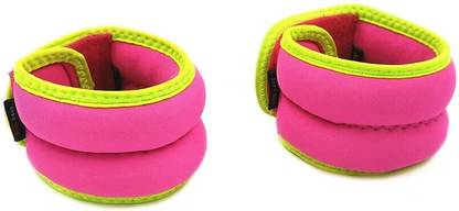 IRIS Neoprene Pink Ankle & Wrist Weights ( 1 Kg x 2 ) Pink Ankle & Wrist Weight