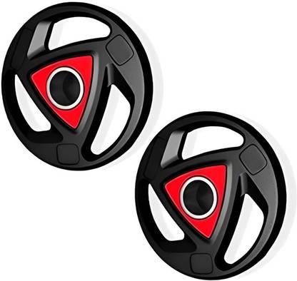 Fitness Guru 25 kg 25 KG Pair Fitness Olympic Barbell,Hand Grip Plate Weightlifting Exercise Too Home Gym Combo