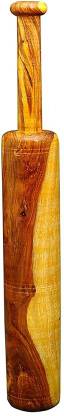 M A sports Polished Wooden Indian Mugdar, Karla Kattai, Clubbell, Clubs, (Pack of 1) Brown Indian Clubs